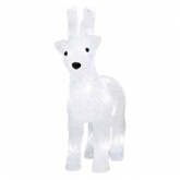 Акриловая светодиодная фигура Оленёнок, 24LED 30х10х28см, питание от 3AA (не входят в комплект)