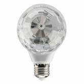 Диско-лампа Neon-Night светодиодная двойная E27, подставка с цоколем E27 в комплекте, 230 В