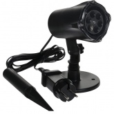 LED проектор Neon-Night белые снежинки, 220В