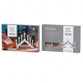 Новогодняя горка 7 свечек, 230V IP20, цвет корпуса: белый, цвет свечения: теплый белый