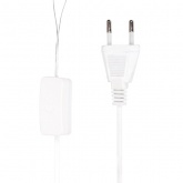 Новогодняя горка 7 свечек, 230V IP20, цвет корпуса: белый, цвет свечения: теплый белый