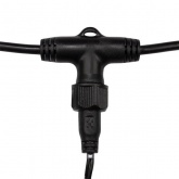 Гирлянда LED Клип-лайт, 24V, 3 нити по 20 м, свечение с динамикой, цвет диодов желтый