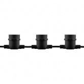 Гирлянда Белт-лайт Feron CL50-13 20шт. E27 шаг 50cm черный 13м +3м IP65