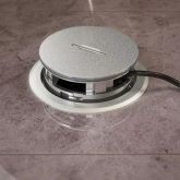 Лючок OBO Bettermann GES R2T пылевлагостойкий IP66 IK10 40х140 мм никелированный с тубусом