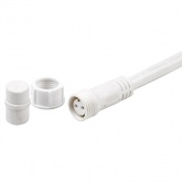 Гирлянда LED Galaxy Bulb String 10м, белый каучук, 30 ламп, тепло-белые, влагостойкая IP65