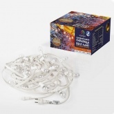 Гирлянда LED Galaxy Bulb String 10м, черный каучук, 30 ламп, мульти, влагостойкая IP65