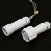 Гирлянда Нить 10м, с эффектом мерцания, прозрачный ПВХ, 24В, цвет: Зелёный