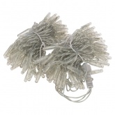 Гирлянда Нить Neon-Night 10м, с эффектом мерцания, прозрачный ПВХ, 24В, цвет: тёплый белый