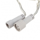 Гирлянда Нить Neon-Night 10м, с эффектом мерцания, прозрачный ПВХ, 24В, цвет: тёплый белый