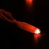 Гирлянда Нить 10м, постоянное свечение, белый ПВХ, 230В, цвет: красный