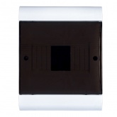 Щит распределительный накладной EKF PROxima ЩРН-П-6 SlimBox 6м пластик затемненная дверца IP41