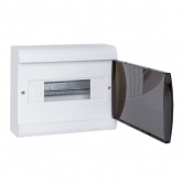 Щит распределительный накладной EKF PROxima ЩРН-П-10 SlimBox 10м пластик затемненная дверца IP41