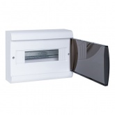 Щит распределительный накладной EKF PROxima ЩРН-П-12 SlimBox 12м пластик затемненная дверца IP41