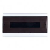 Щит распределительный накладной EKF PROxima ЩРН-П-18 SlimBox 18м пластик затемненная дверца IP41