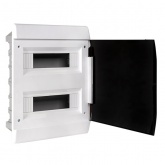 Щит распределительный встраиваемый EKF PROxima ЩРВ-П-24 SlimBox 2х12м затемненная дверца IP41