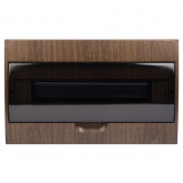 Щит распределительный навесной EKF PROxima ЩРН-П-18 темное дерево IP41