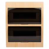 Щит распределительный навесной EKF PROxima ЩРН-П-24 светлое дерево IP41