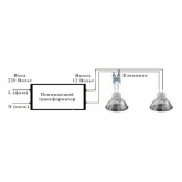 Трансформатор электронный Osram HTM-105W 220-12V для галогенных ламп