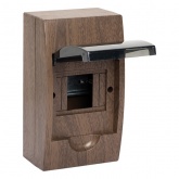 Щит распределительный навесной EKF PROxima ЩРН-П- 4 темное дерево IP41