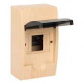 Щит распределительный навесной EKF PROxima ЩРН-П- 4 светлое дерево IP41