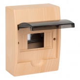 Щит распределительный навесной EKF PROxima ЩРН-П- 6 светлое дерево IP41