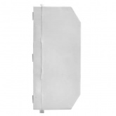 Бокс пластиковый накладной EKF PROxima КМПН 1/2 2 модуля, белый