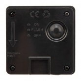 Гирлянда светодиодная на солнечной батарее Звезды, 12 LED теплый белый 1,2 метра IP44