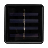 Гирлянда светодиодная на солнечной батарее Звезды, 12 LED теплый белый 1,2 метра IP44