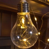 Гирлянда светодиодная Ретро-лампы , 3м, теплый белый