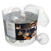 Гирлянда светодиодная Ретро-лампы , 3м, теплый белый