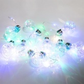 Гирлянда светодиодная Ретро-лампы, 3 м, мультиколор