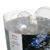 Гирлянда светодиодная Ретро-лампы, 3 м, мультиколор