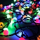 Светодиодная гирлянда Feron CL555 линейная разноцветная 2м + 0.5м с питанием от батареек