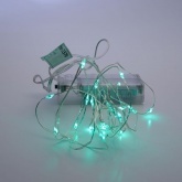 Гирлянда линейная Feron CL570 20LED синий батарейки 2АА 2м +500mm провод