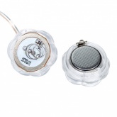 Гирлянда Роса 2 м, 20 диодов, цвет красный, работа от 2 батареек CR2032 в комплекте