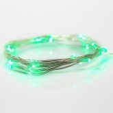 Гирлянда Роса, 2 м, 20 LED, цвет зеленый работа от 2 батареек CR2032 в комплекте