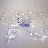 Светодиодная гирлянда Feron CL53 2м + 1м теплый белый с питанием от батареек