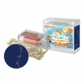 Гирлянда светодиодная TDM Роса20 20LED, 2м, 3000K, 2хАА