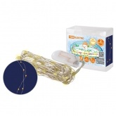 Гирлянда светодиодная TDM Роса20 20LED, 2м, 3000K, 2хCR2032