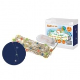 Гирлянда светодиодная TDM Роса20 20LED, 2м, многоцвет., 2хCR2032