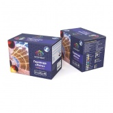 Гирлянда Нить 10м, постоянное свечение, черный ПВХ, 230В, цвет: Красный