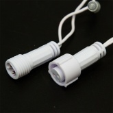 Гирлянда Нить 10м, с эффектом мерцания, белый ПВХ, 230В, цвет: Жёлтый