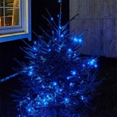 Гирлянда Твинкл Лайт Neon-Night 10 м, черный ПВХ, 100 LED, 230V IP65 цвет синий