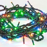 Гирлянда Твинкл Лайт Neon-Night 10 м, черный ПВХ, 100 LED, 230V IP65 цвет мультиколор