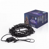 Гирлянда Твинкл Лайт Neon-Night 10 м, черный ПВХ, 100 LED, 230V IP65 цвет мультиколор