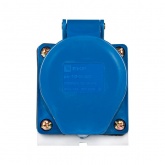 Розетка стационарная наружная EKF PROxima 113 2Р+РЕ 16А 220В IP44