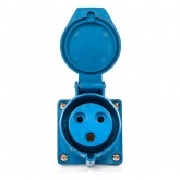 Розетка стационарная наружная EKF PROxima 113 2Р+РЕ 16А 220В IP44