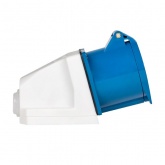 Розетка стационарная наружная EKF PROxima 123 2Р+РЕ 32А 220В IP44