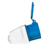 Розетка стационарная наружная EKF PROxima 123 2Р+РЕ 32А 220В IP44