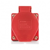 Розетка стационарная наружная EKF PROxima 124 3Р+РЕ 32А 380В IP44